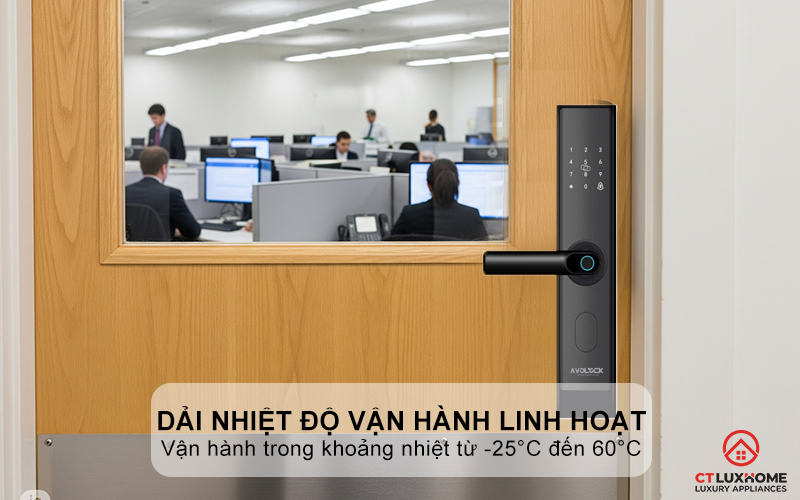 Dải nhiệt độ vận hành linh hoạt