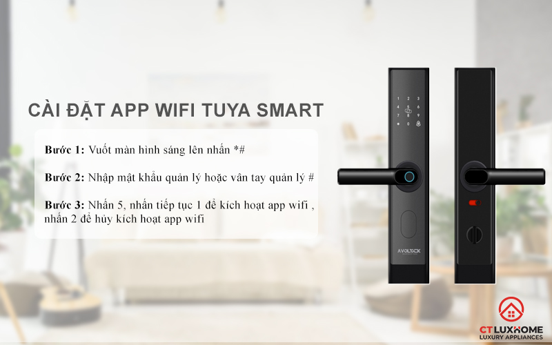 Cài đặt app Wifi Tuya Smart