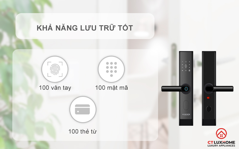 Lưu trữ thông tin lớn, quản lý người dùng dễ dàng