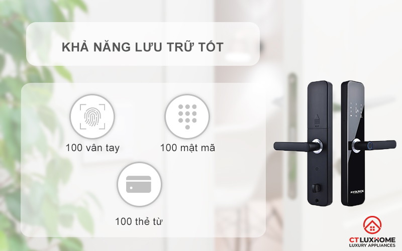 Lưu trữ thông tin lớn, quản lý người dùng dễ dàng