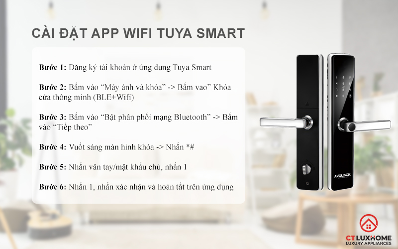Cài đặt kết nối ứng dụng