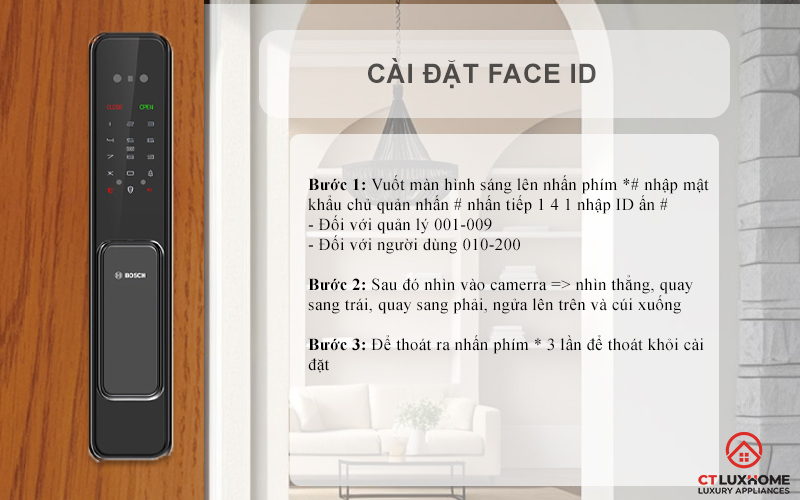 cài Face ID