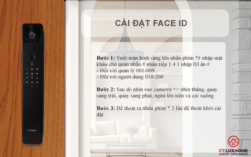 Cài Face ID
