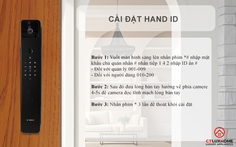 cài Hand ID