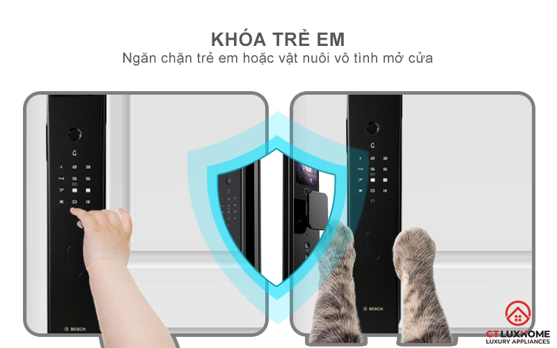 khóa trẻ em 