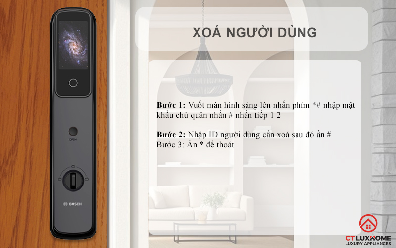 KHÓA ĐIỆN TỬ BOSCH EL800VF , NHẬN DIỆN KHUÔN MẶT MÀU XÁM KẾT NỐI ĐIỆN THOẠI 14