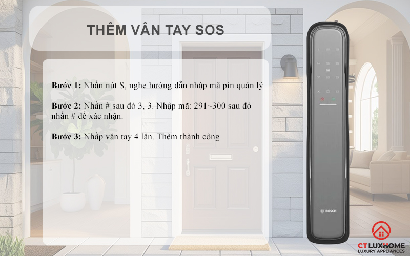 KHÓA ĐIỆN TỬ BOSCH EL800X IDEAL SMART LOCK MÀU XÁM KẾT NỐI ĐIỆN THOẠI 11