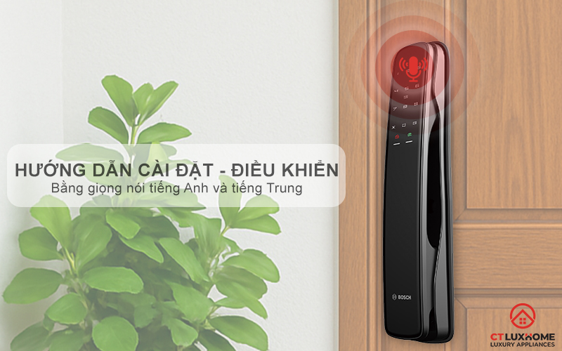KHÓA ĐIỆN TỬ BOSCH EL800X IDEAL SMART LOCK MÀU ĐEN KẾT NỐI ĐIỆN THOẠI 17