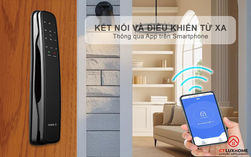 KHÓA ĐIỆN TỬ BOSCH EL800X IDEAL SMART LOCK MÀU ĐEN KẾT NỐI ĐIỆN THOẠI 18