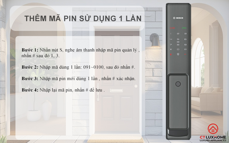 thêm mã sd 1 lần
