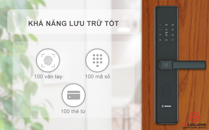 Khả năng lưu trữ thông tin tốt