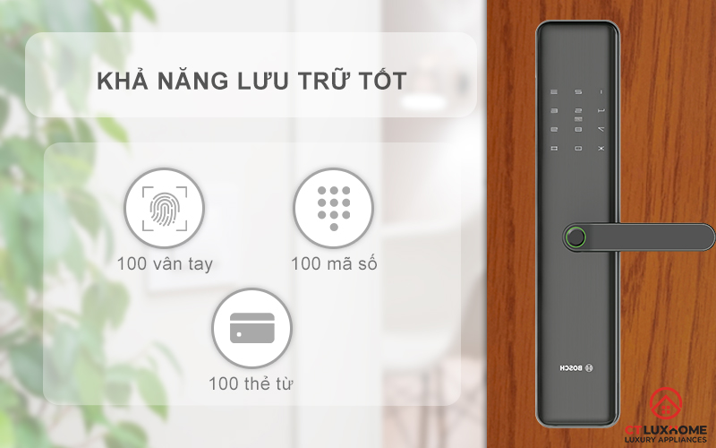 Khả năng lưu trữ thông tin tốt