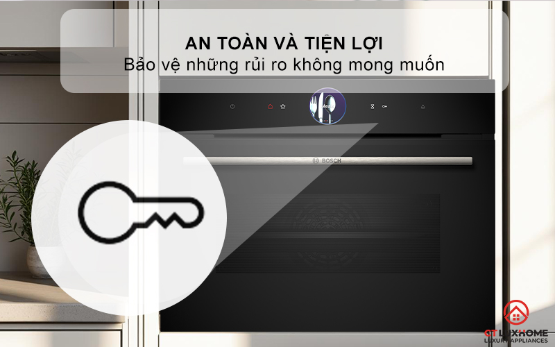 An toàn và tiện lợi với các tính năng bổ sung