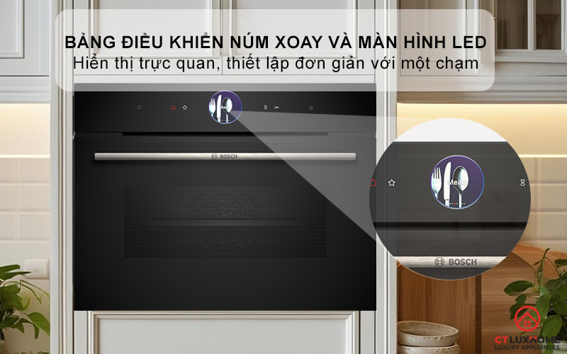 Bảng điều khiến màn hình cảm ứng TFT thao tác dễ dàng hiển thị các ký hiệu, thông số sắc nét, sinh động