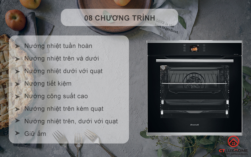 8 chức năng nấu nướng