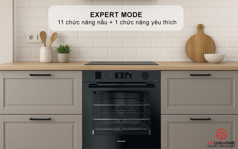 Expert Mode: 11 chức năng nấu + 1 chức năng yêu thích