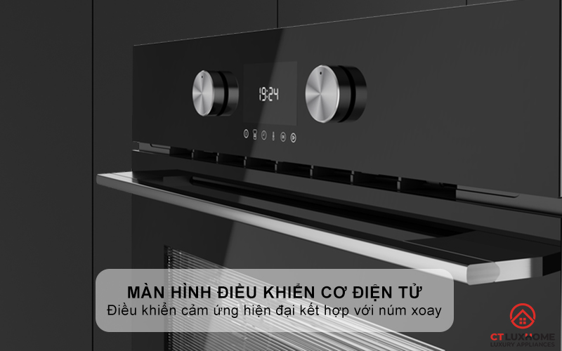 Màn hình điều khiển cảm ứng với núm xoay