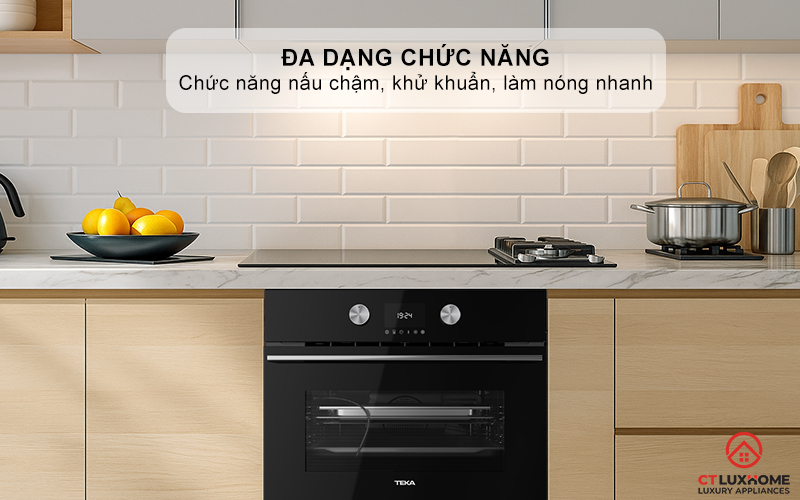 Chức năng nấu chậm, khử khuẩn, làm nóng nhanh
