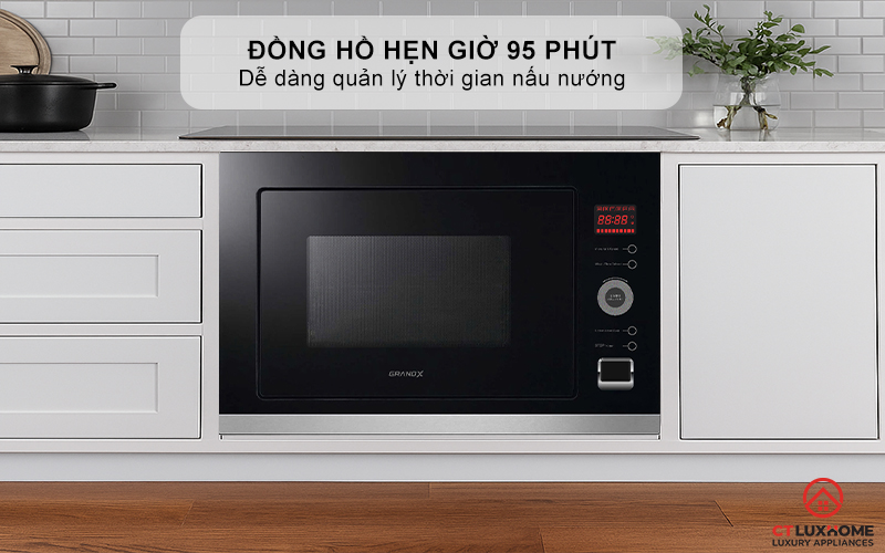Đồng hồ hẹn giờ 95 phút và thông báo
