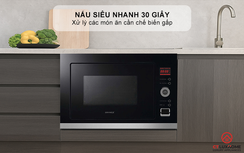 Nấu siêu nhanh 30 giây