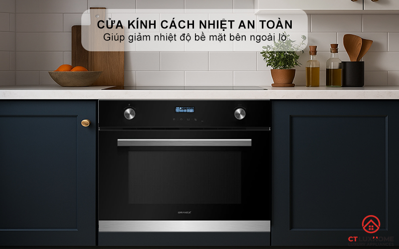 Cửa kính cách nhiệt an toàn với người sử dụng