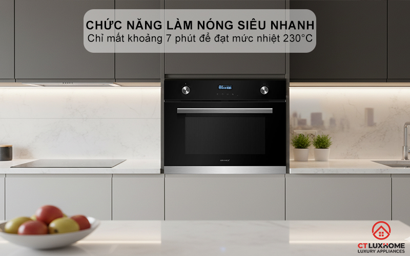 Chức năng làm nóng siêu nhanh