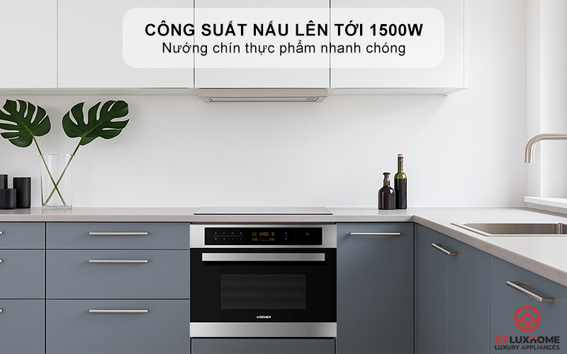 Công suất lên tới 1500W