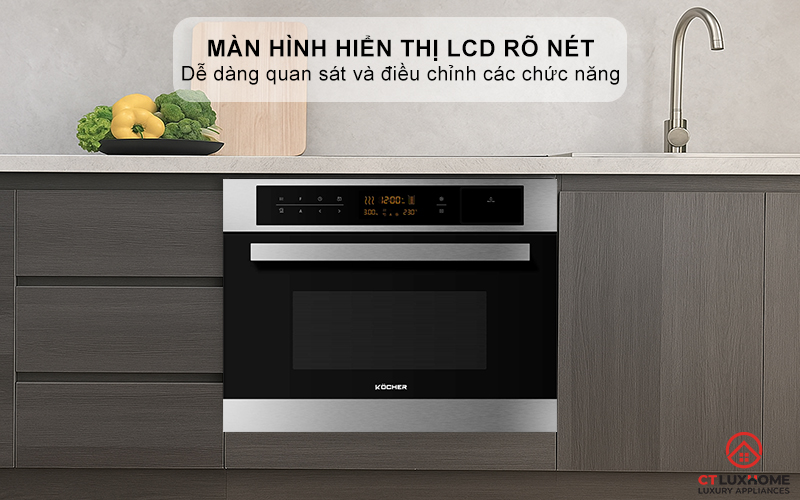 Màn hình hiển thị LCD rõ nét