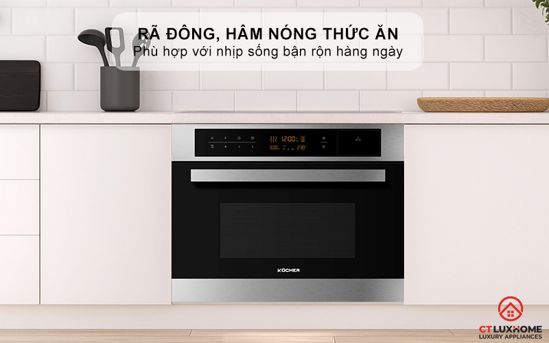 Rã đông, hâm nóng thức ăn