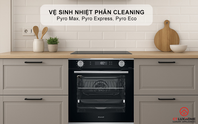 Chế độ vệ sinh nhiệt phân cleaning