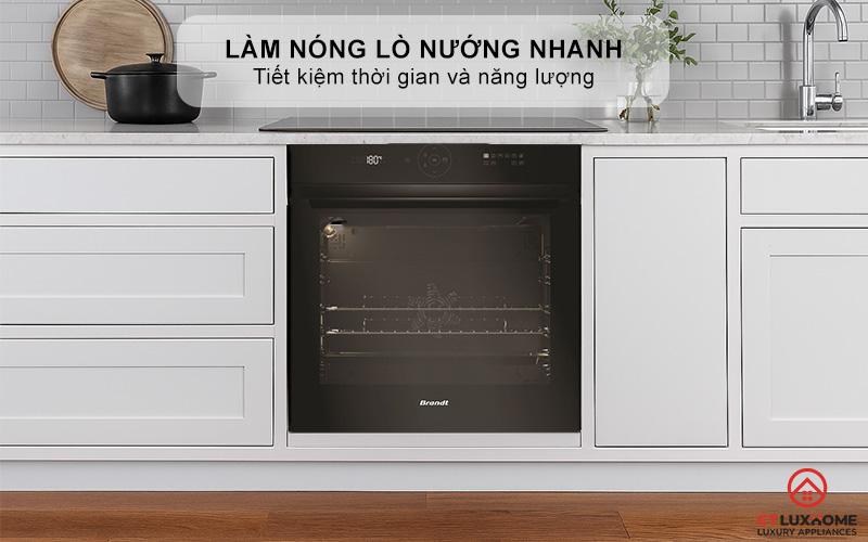 Làm nóng lò nướng nhanh