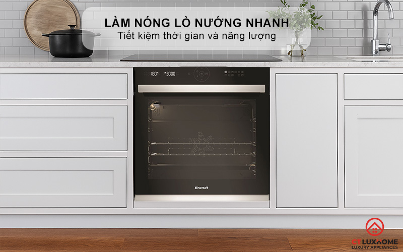 Làm nóng lò nướng nhanh