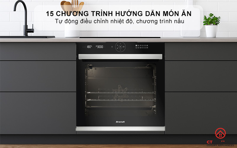 Chương trình hướng dẫn nấu ăn với thực đơn 15 món được lập trình sẵn