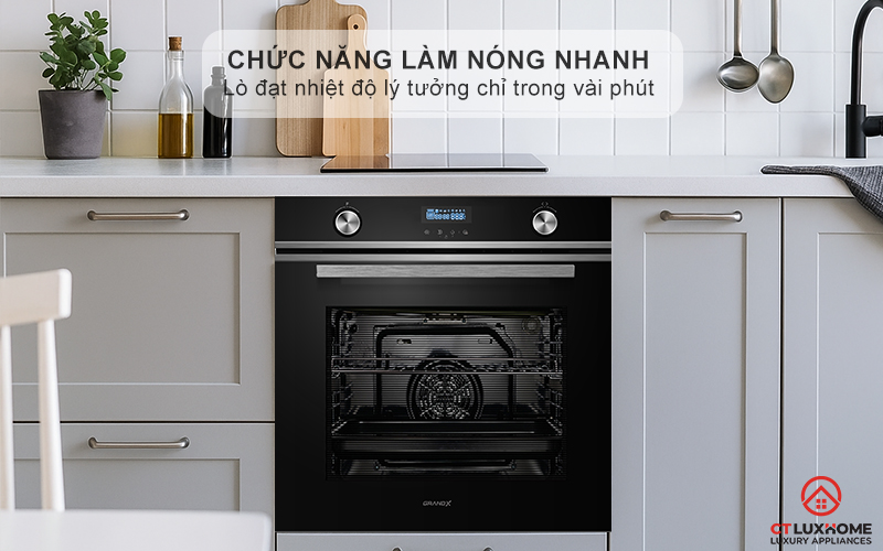 Chức năng làm nóng nhanh siêu nhiệt (Fast Heat) lên đến 300°C