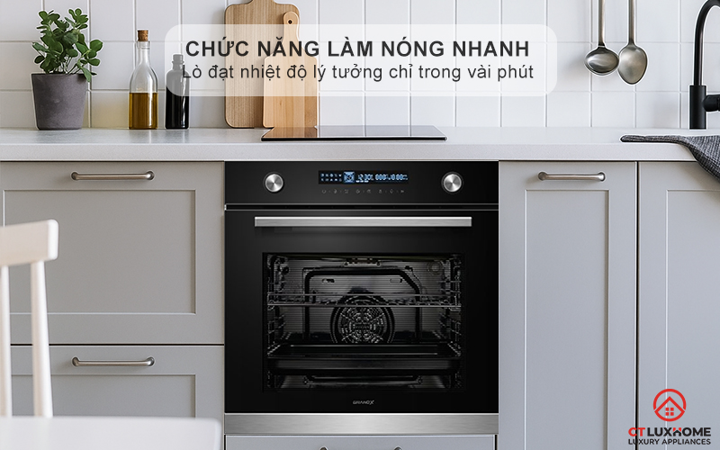 Chức năng làm nóng nhanh siêu nhiệt (Fast Heat) lên đến 300°C