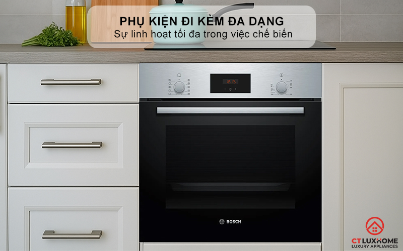 Phụ kiện đi kèm đa dạng