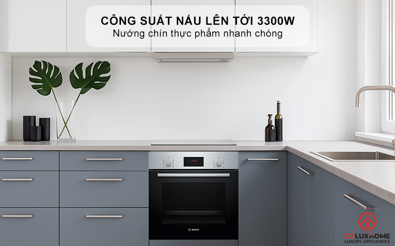 Công suất nấu lên tới 3300W