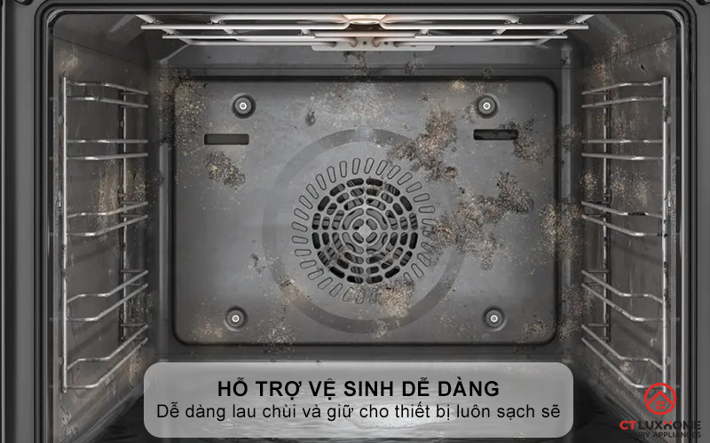 Hỗ trợ vệ sinh dễ dàng với chức năng vệ sinh