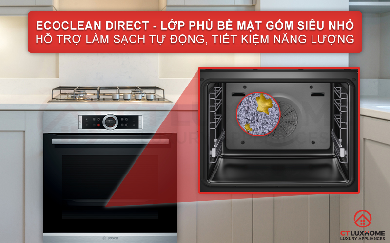 LÒ NƯỚNG ÂM TỦ BOSCH HBG635NS1 SERIE 8 THÉP KHÔNG GỈ 13