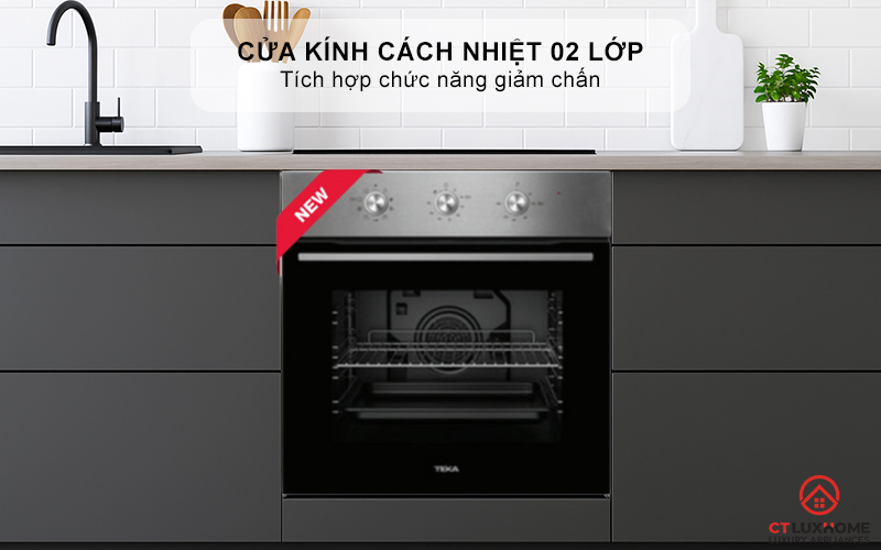 Cửa kính cách nhiệt 02 lớp tích hợp chức năng giảm chấn
