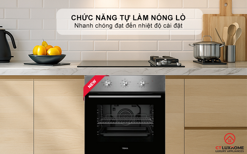 Chức năng tự làm nóng lò