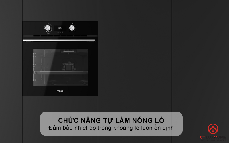 Chức năng tự làm nóng lò