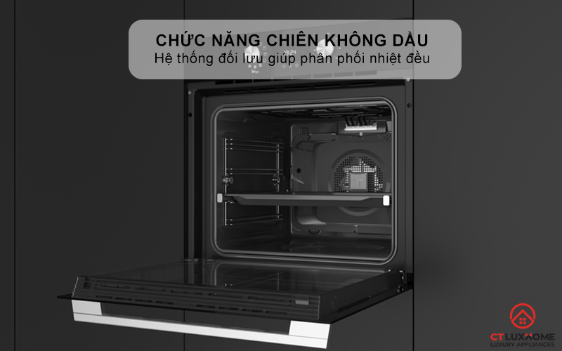 Lò nướng đối lưu có chức năng chiên không dầu