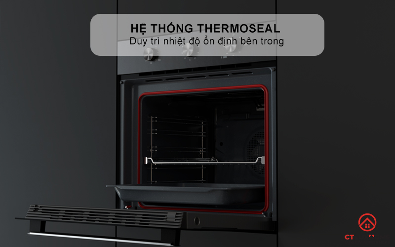 Hệ thống ThermoSeal giúp duy trì nhiệt độ ổn định bên trong