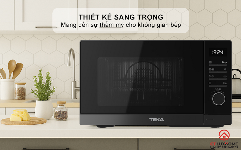 Thiết kế sang trọng mang đến sự thẩm mỹ cho không gian bếp