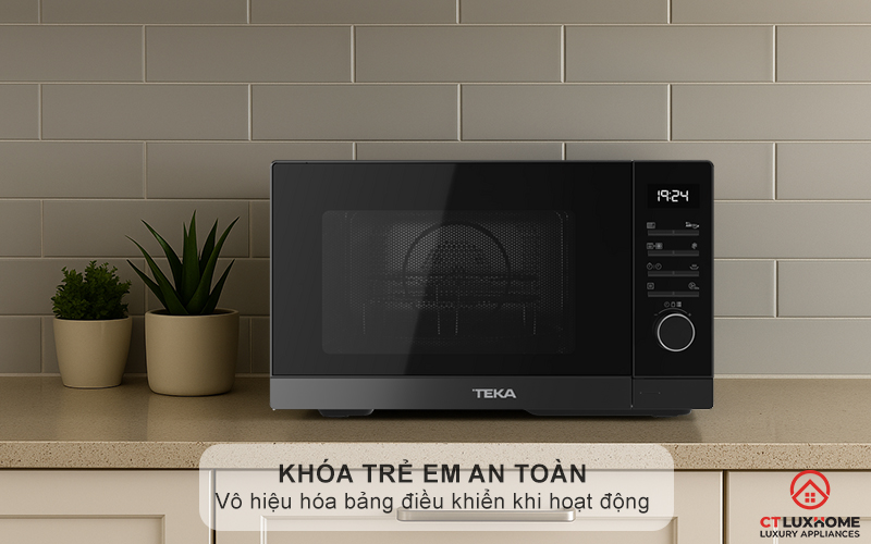 Chức năng khóa an toàn cho trẻ em