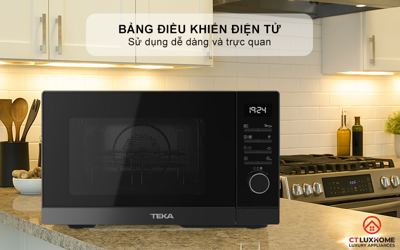 Bảng điều khiển điện tử với 10 thực đơn cài đặt sẵn