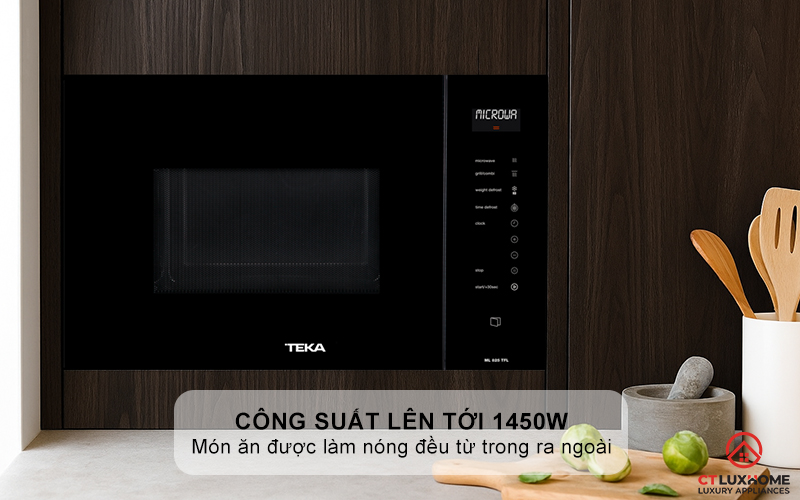 Công suất lên tới 1450W