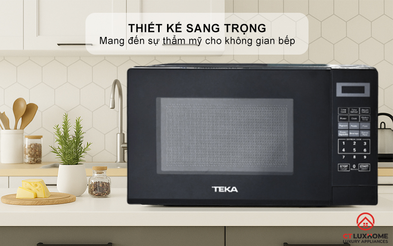Thiết kế sang trọng mang đến sự thẩm mỹ cho không gian bếp