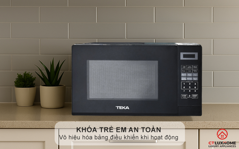 Chức năng khóa an toàn cho trẻ em